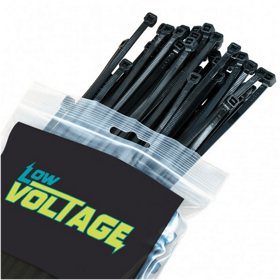Black Cable Ties 2.5 x 100mm